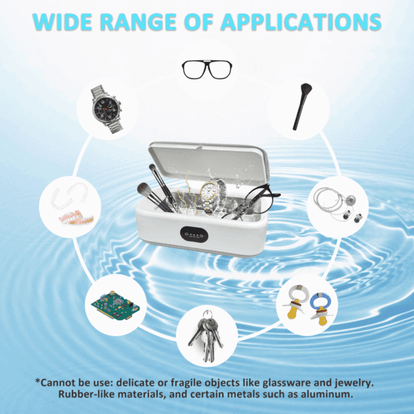 Boreas Ultrasonic Jewelry Cleaner, 640ML - Image 4