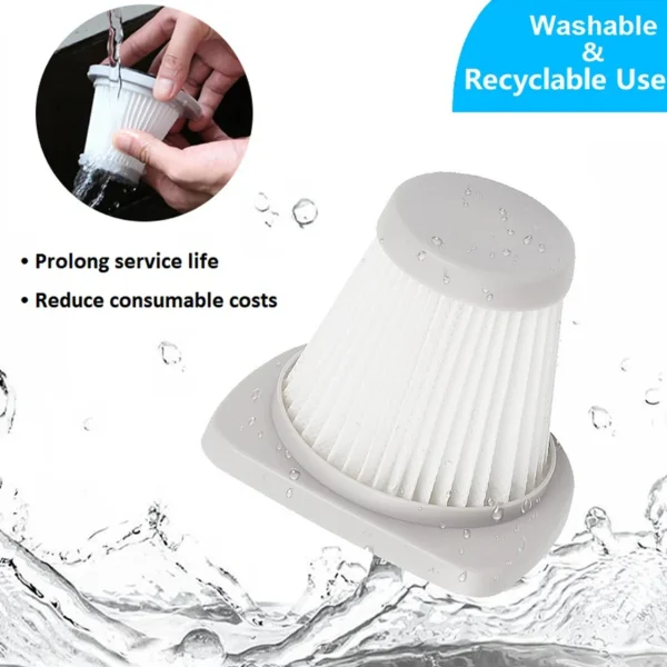 2 pcs Replacement Filters for Boreas AP002 Handheld Allergen Vacuum Cleaner - Image 3